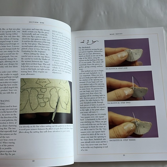 NWT Teddy Bears How to Make Enchanting Miniature BOOK Debbie Kesling 1997 - Picture 8 of 17